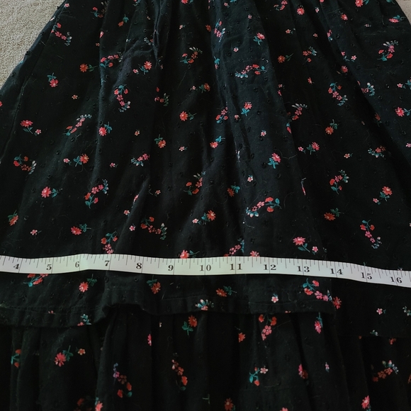 Kismet Black Foral Halter Dress - Picture 9 of 14